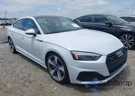 2020 Audi A5 Sportback Premium Plus 45 Tfsi Quattro S Tronic из США, поврежденный, VIN WAUCNCF51LA002807